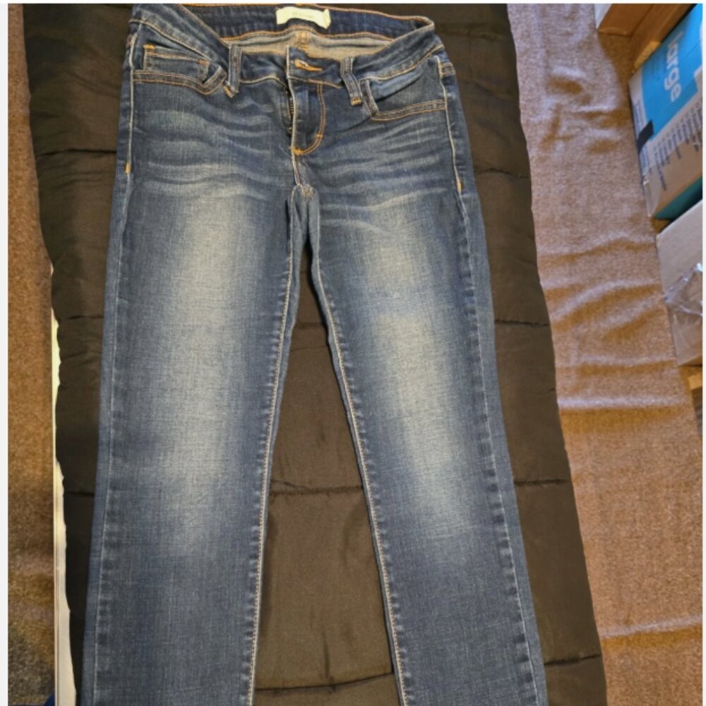 Cello Women’s Skinny Jeans Size 1 Short Blue Stretch Denim Casual Pants